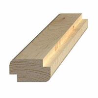 15 x 21 mm skyggeliste ludbehandlet - pr. meter