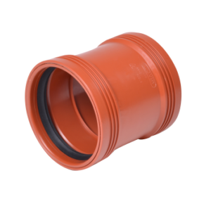 110 mm pvc dobbeltmuffe