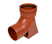 110 mm pvc fodbøjning