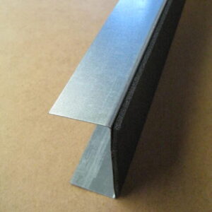 95 mm stålreglar til top/bund m/polyethylendug 360 cm