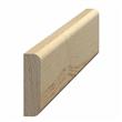 9 x 33 mm vægliste hvidmalet - pr. meter